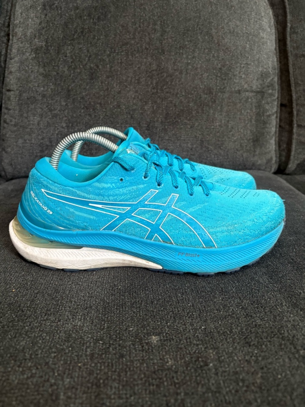 Asics Gel Kayano 29 Running Shoes Size 9 Ocean Blue Mens 1011B440